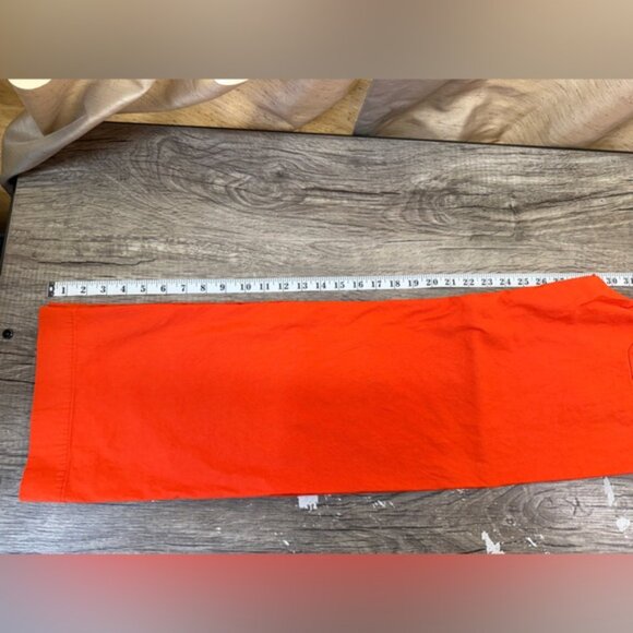 Anthropologie Maeve orange THE COLETTE pants size 25 - Picture 5 of 6